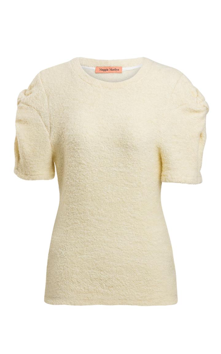 Maggie Marilyn Knotted Top Short Sleeve Top