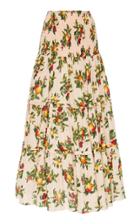Moda Operandi Significant Other Lily Floral Print Midi Skirt Size: 4