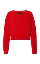 Paule Ka Wool-blend Cropped Sweater