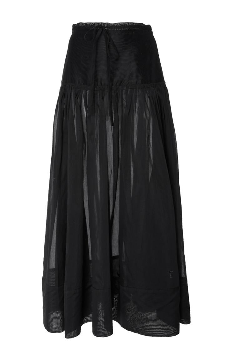 Ulla Johnson Reaghan Floral Organza Skirt