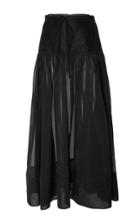 Ulla Johnson Reaghan Floral Organza Skirt