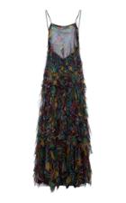 Moda Operandi Missoni Printed Ruffle-detailed Dress Size: 38