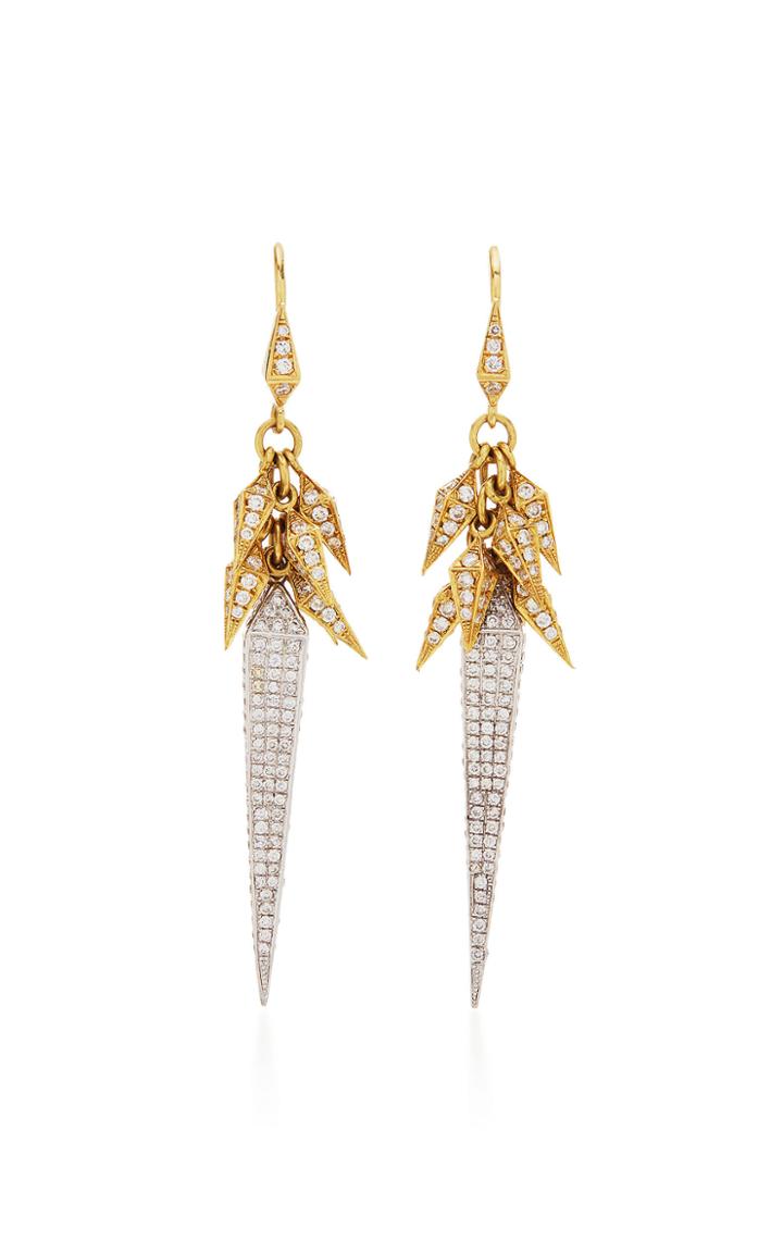 Karma El Khalil Dancing Pyramid Earrings