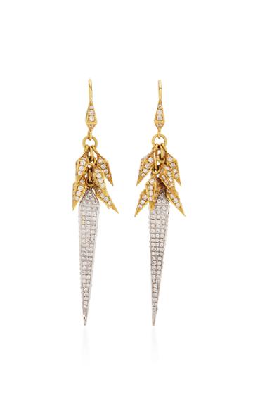 Karma El Khalil Dancing Pyramid Earrings