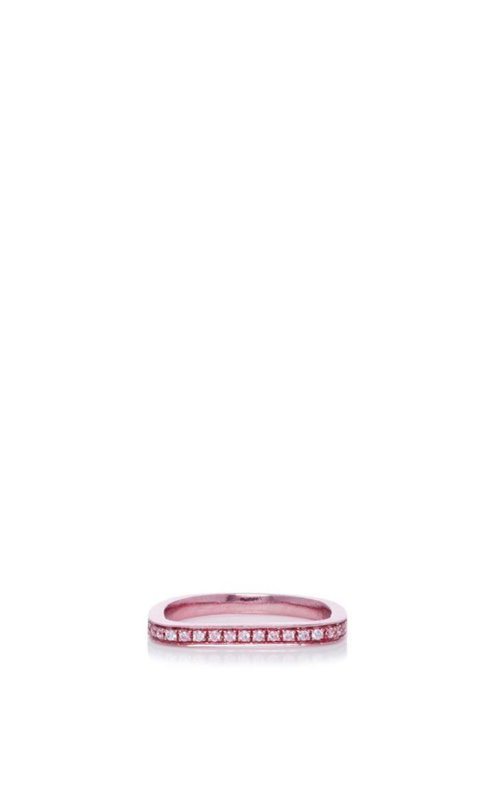 As29 Lana Xs Light Pink 1line Pinky Ring