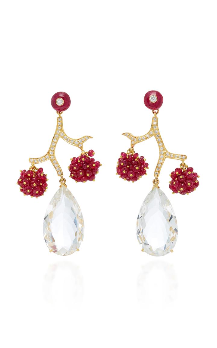 Hanut Singh One-of-a-kind Tree Of Life Earrings