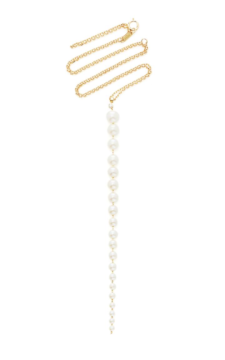 Moda Operandi Mizuki Graduated Pearl Necklace