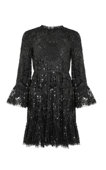 Needle & Thread Lilacs Ruffled Dress