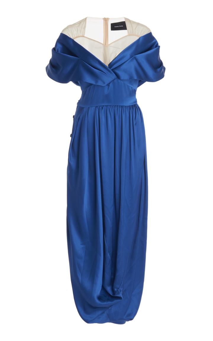Moda Operandi Simone Rocha Asymmetric Silk Dress