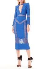 Moda Operandi Zuhair Murad Lace-detail Cady Dress