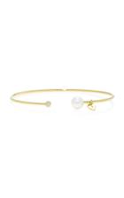 Jemma Wynne Pearl Open Bangle