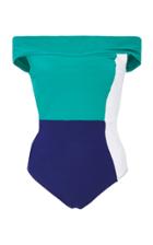 Flagpole Gia Off-the-shoulder One-piece Swimsuit