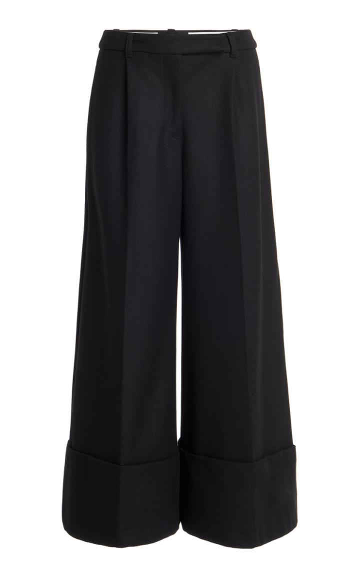 Moda Operandi Simone Rocha Wide-leg Stretch-wool Pants