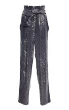 Sally Lapointe Rectangular Sequin Tapered Pant
