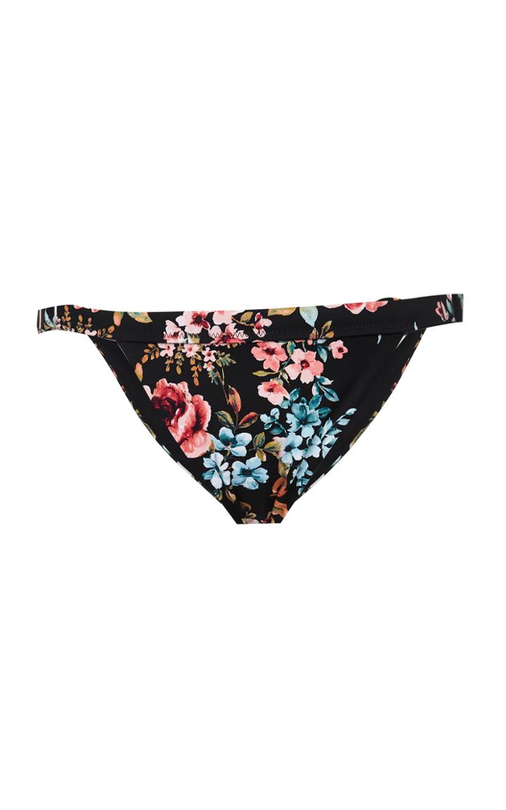Tori Praver Caila Floral Bikini Bottom