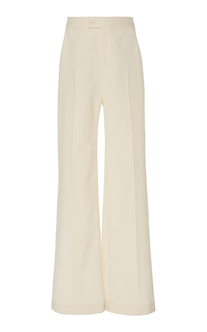 Moda Operandi Altuzarra Higbie High-rise Wool Flare Pants Size: 34