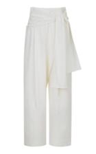 Le17 Septembre Wrap-effect Wool-blend Pants