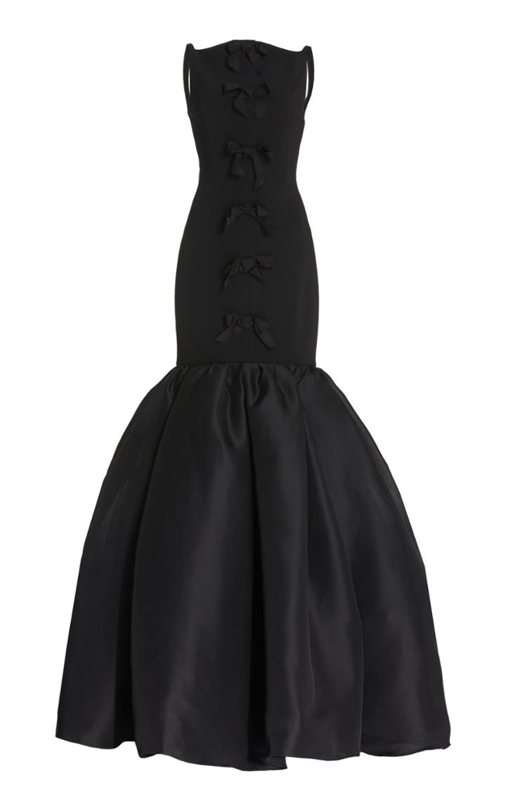 Moda Operandi Carolina Herrera Stretch Fluid Crepe Trumpet Gown