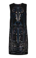 Moda Operandi Libertine Paris Fountain Shift Dress Size: Xs