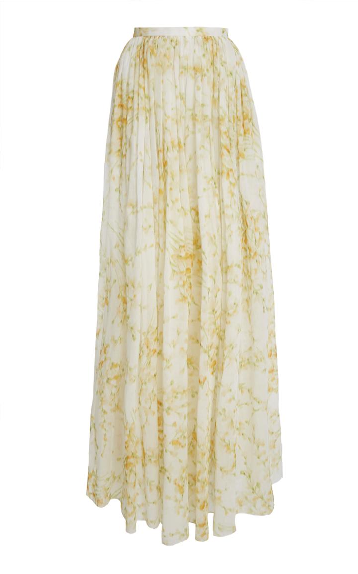 Brock Collection Sade A-line Cotton Skirt