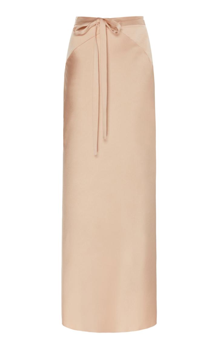 Moda Operandi Haider Ackermann Satin Wrap Skirt Size: 38