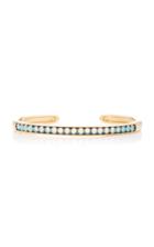 Moda Operandi Jane Taylor Cirque Hinged Oval Cuff With Australian Opal