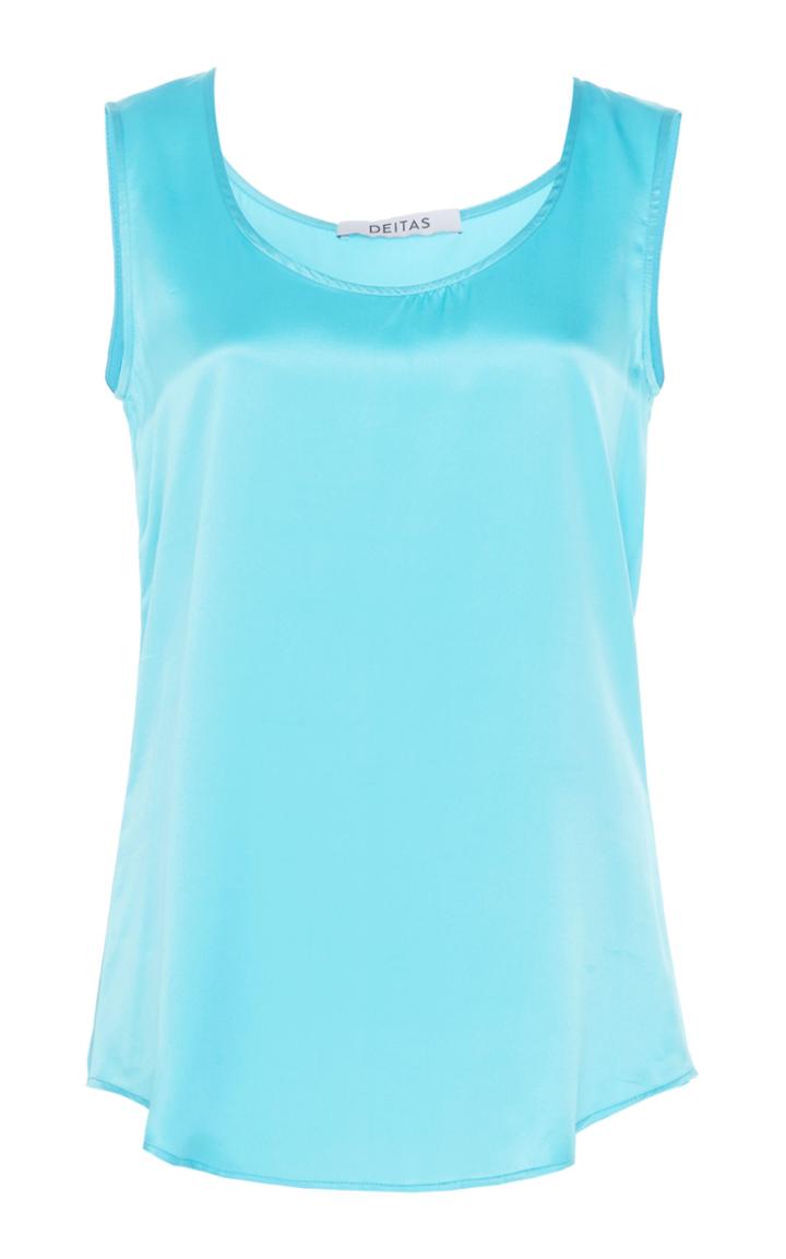 Moda Operandi Deitas Lily Satin Tank Top Size: 36