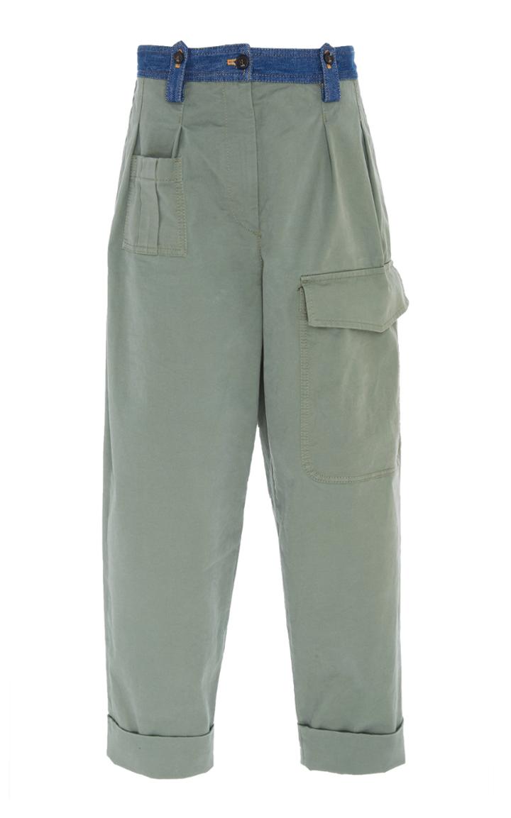 N 21 N&deg;21 Alva Gabardine Cotton Pant