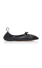 Loewe Leather Ballet Flats Size: 35