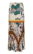 Moda Operandi Silvia Tcherassi Biella Floral Print Cotton-blend Skirt