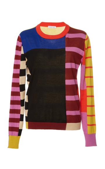 Tomas Maier Colorblock Sweater