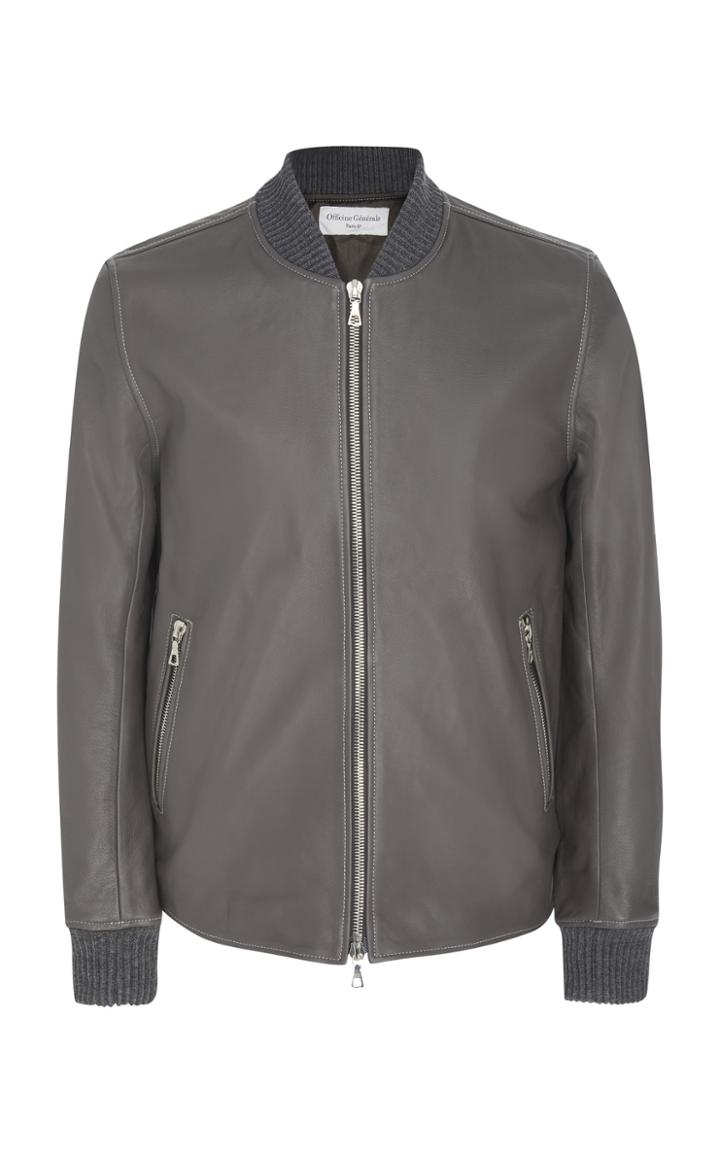Officine Gnrale Sammy Leather Bomber