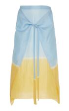 Tome Tie-dye Silk Sarong Skirt