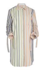 Jw Anderson Gathered-sleeve Shirt Dress