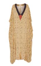 Volantis Hand Printed Silk Caftan Crepe