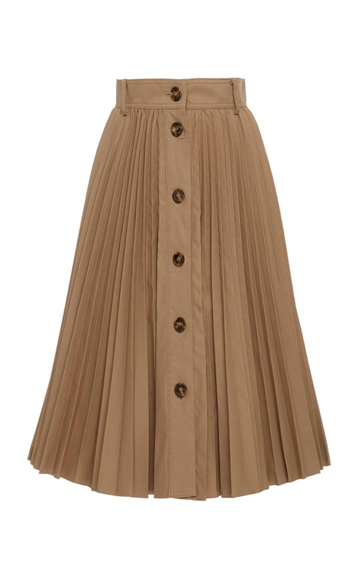 Red Valentino Pleated Skirt