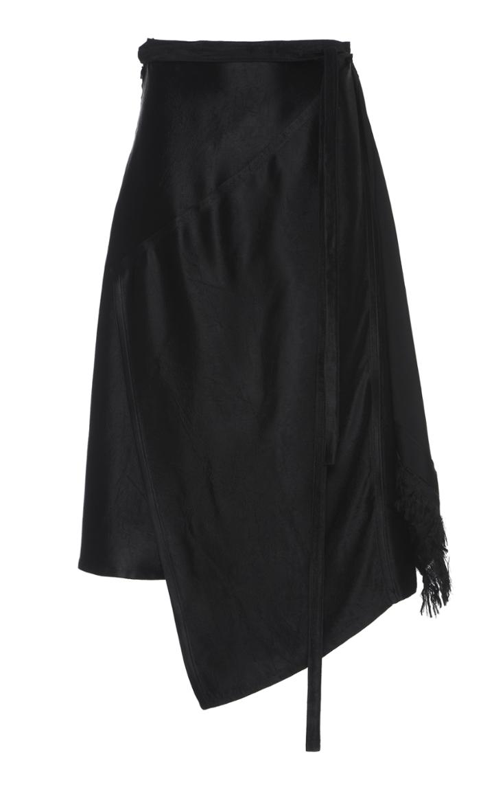 Marni Solid Wrap Skirt