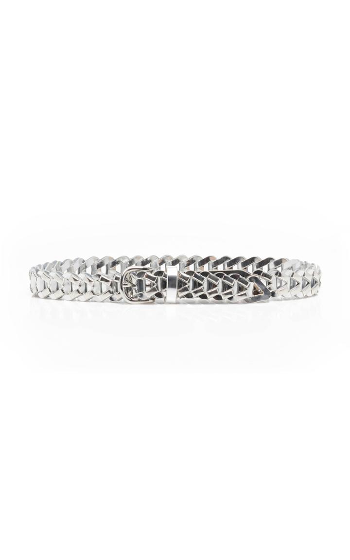 Isabel Marant Ketju Silver-tone Leather Belt