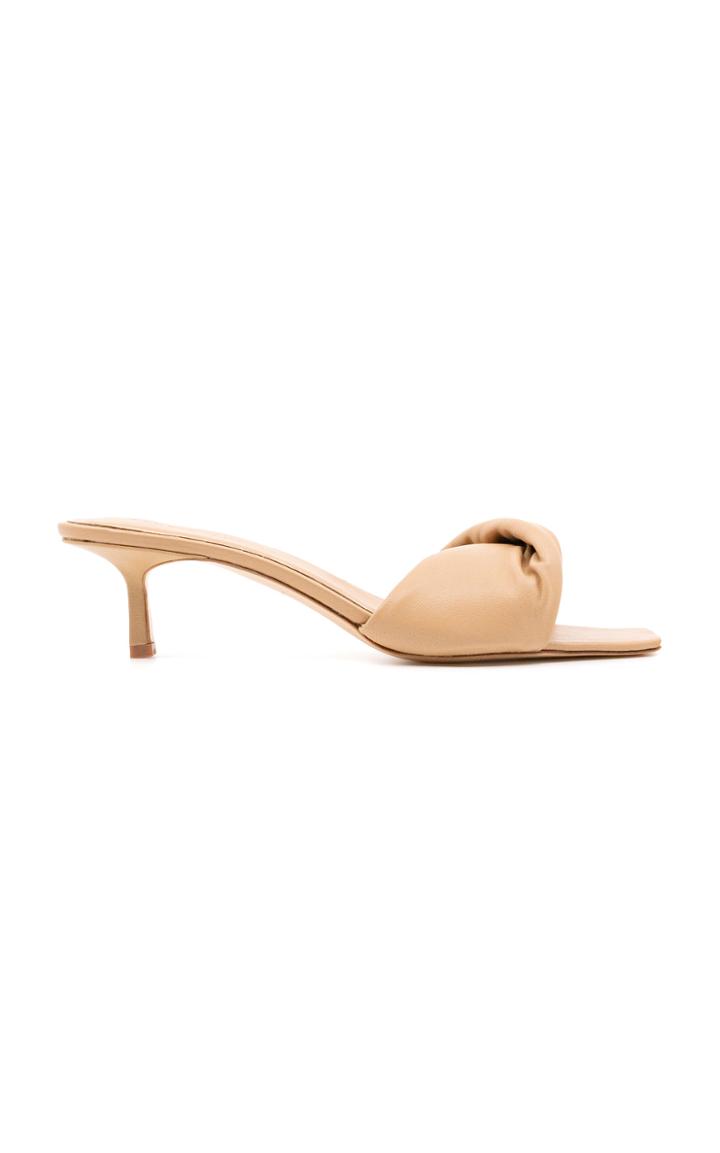 Studio Amelia Twist Leather Sandals
