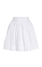 Agua By Agua Bendita Tropic Linen Mini Skirt