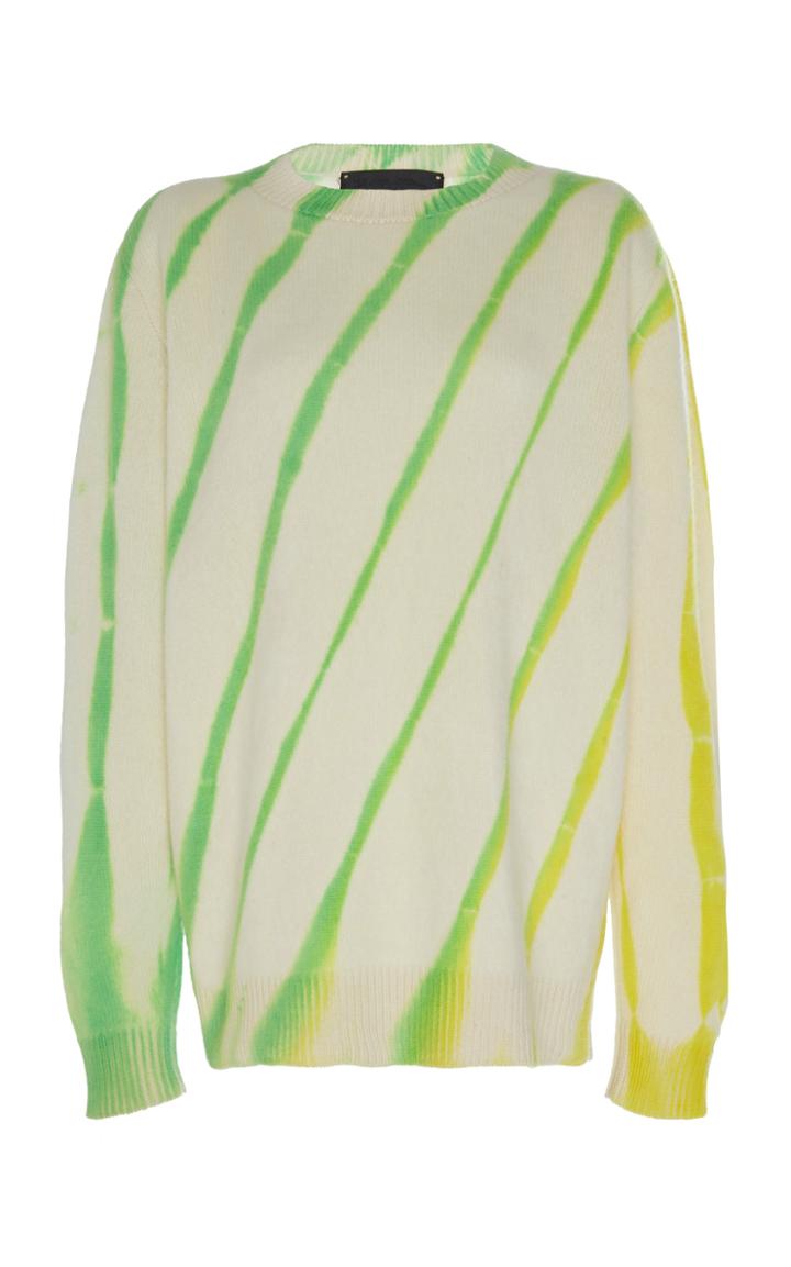 The Elder Statesman Sunshine-dyed Cashmere Sweater