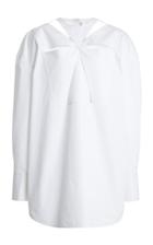 Moda Operandi Christopher Kane Panelled Cotton Shirt Dress