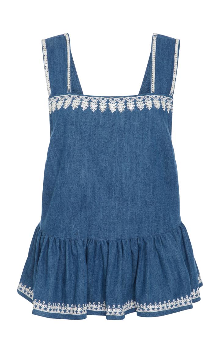 Banjanan Jackie Denim Top