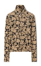 Moda Operandi Nanushka Harri Floral Jersey Turtleneck Top