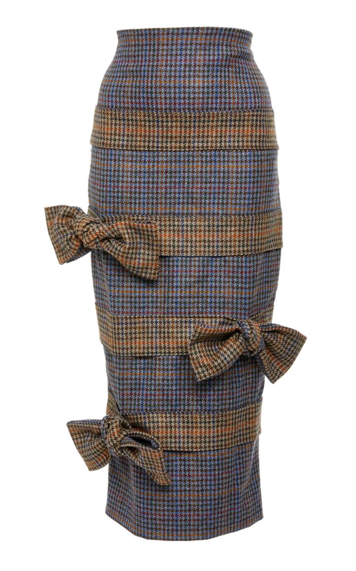 Leal Daccarett Ita Houndstooth Skirt