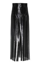 Akris Sequined-embellished Pliss Midi Skirt