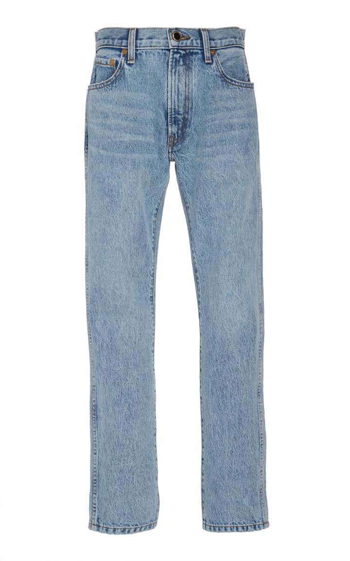 Khaite Kyle Relax Low-rise Cotton Jeans