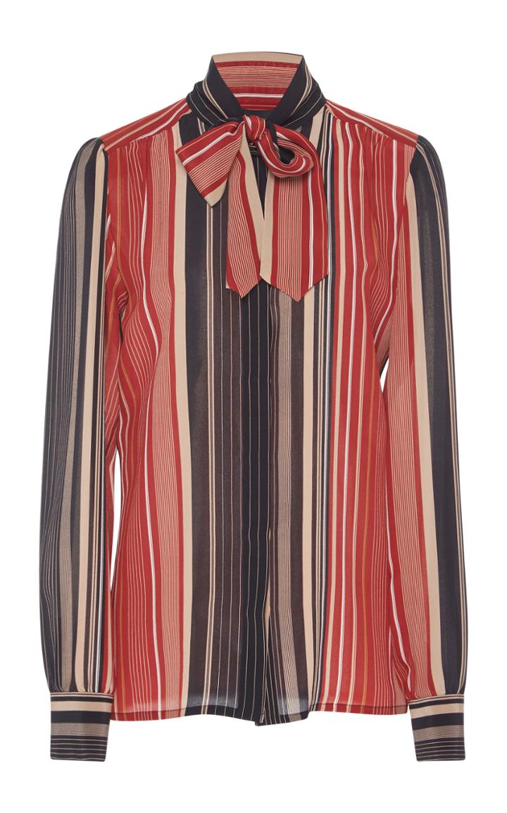 Giambattista Valli Striped Blouse