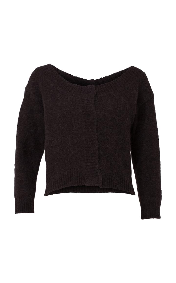 Moda Operandi Dorothee Schumacher Fluffy Fantasy Cropped Wool-blend Cardigan