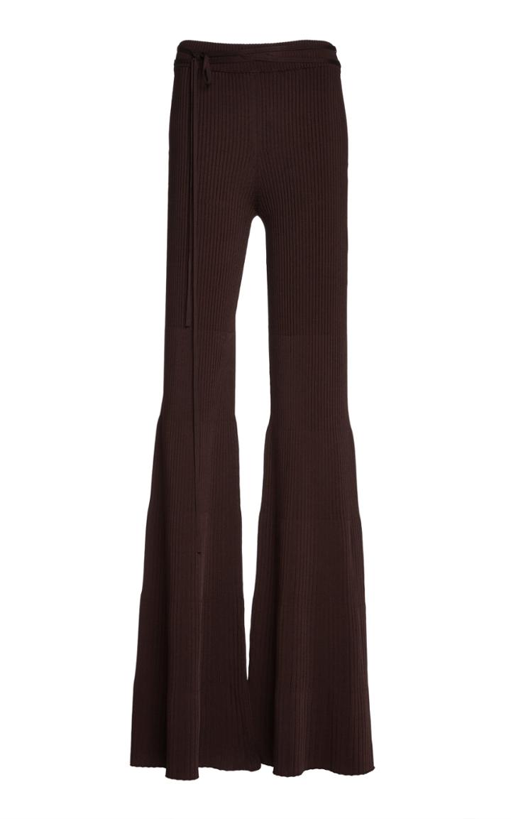 Peter Do Knit Flared-leg Pants